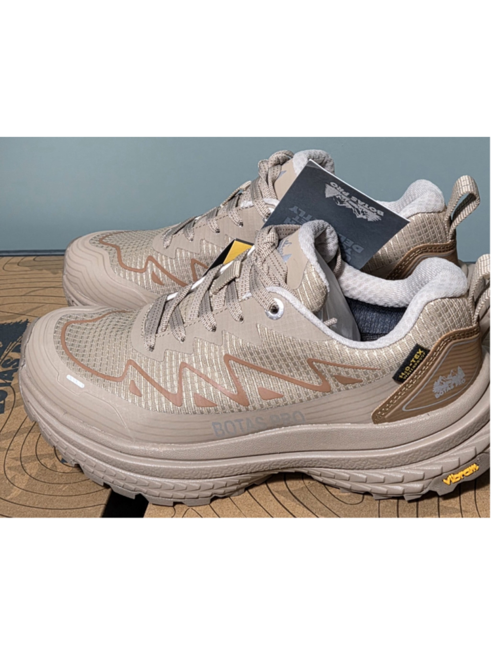 New Botas Pro BP251KI Khaki Waterproof Outdoor Shoes – Sizes Available
